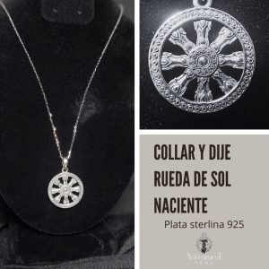 Rueda del Sol Naciente Amuleto